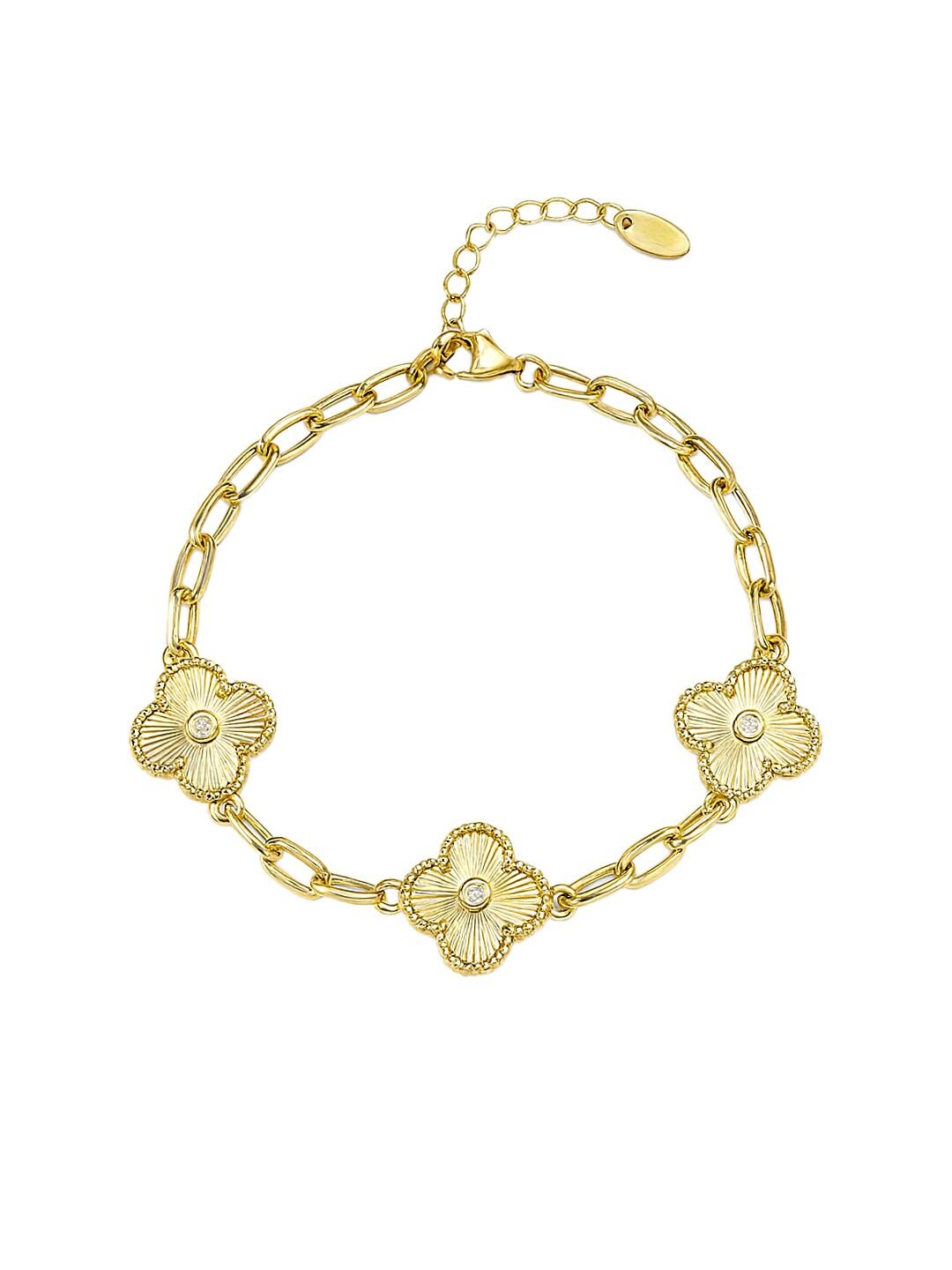 Trio Clover Yonca Bileklik