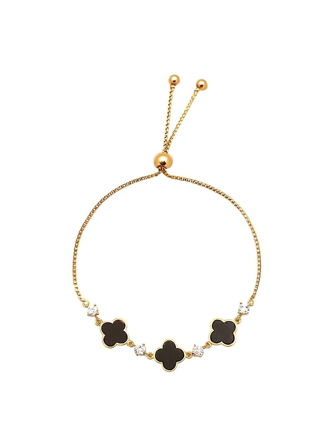 Maison Noir Yonca Bileklik Gold