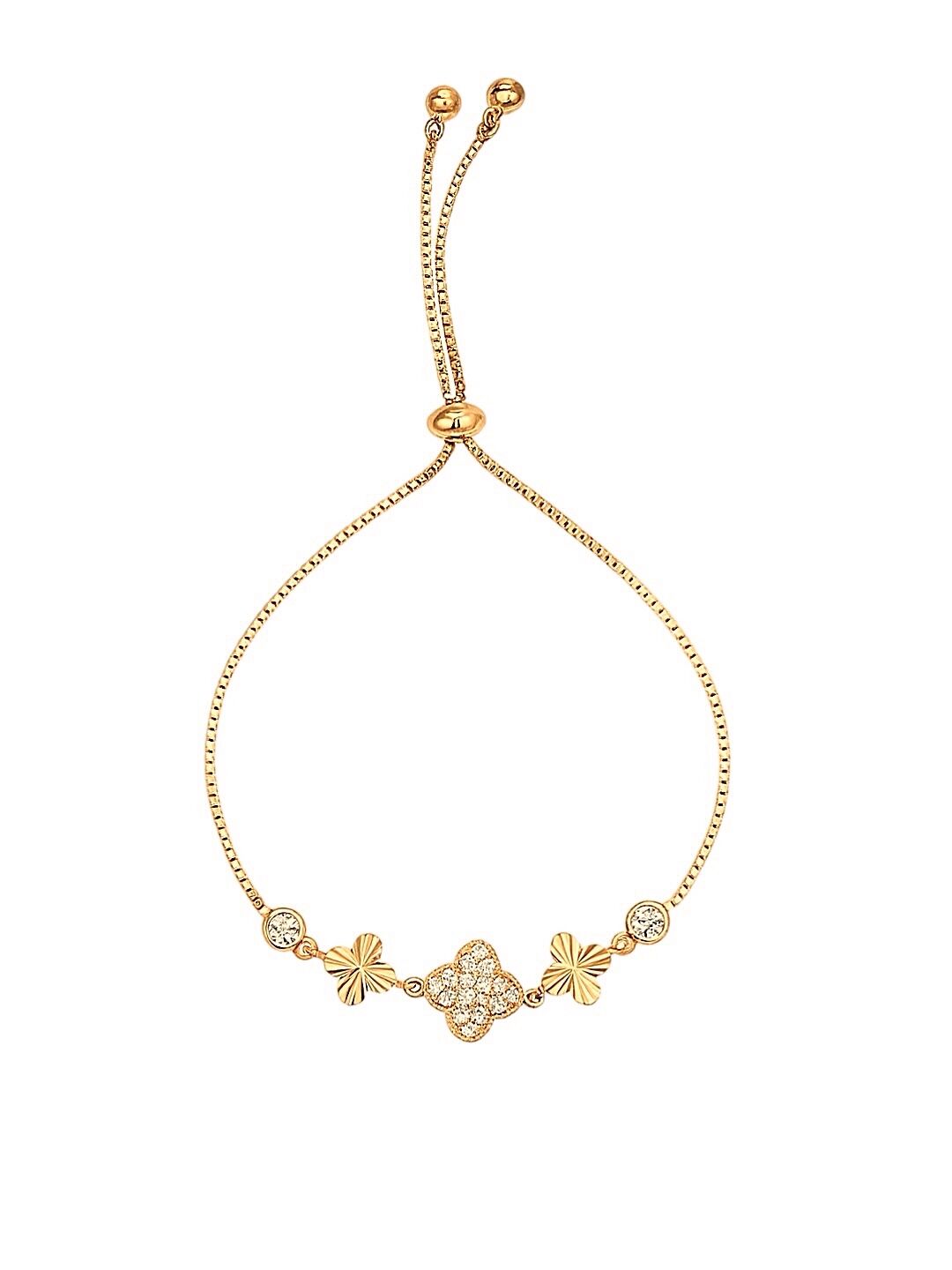Belle Yonca Bileklik Gold