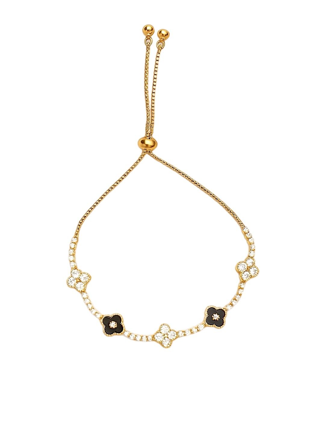 Clover De Luxe Yonca Bileklik Gold