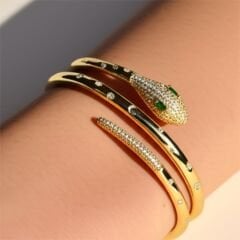 Yılan Yonca Mekanizmalı Bileklik