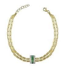 Ortası Renkli Taşlı Bileklik