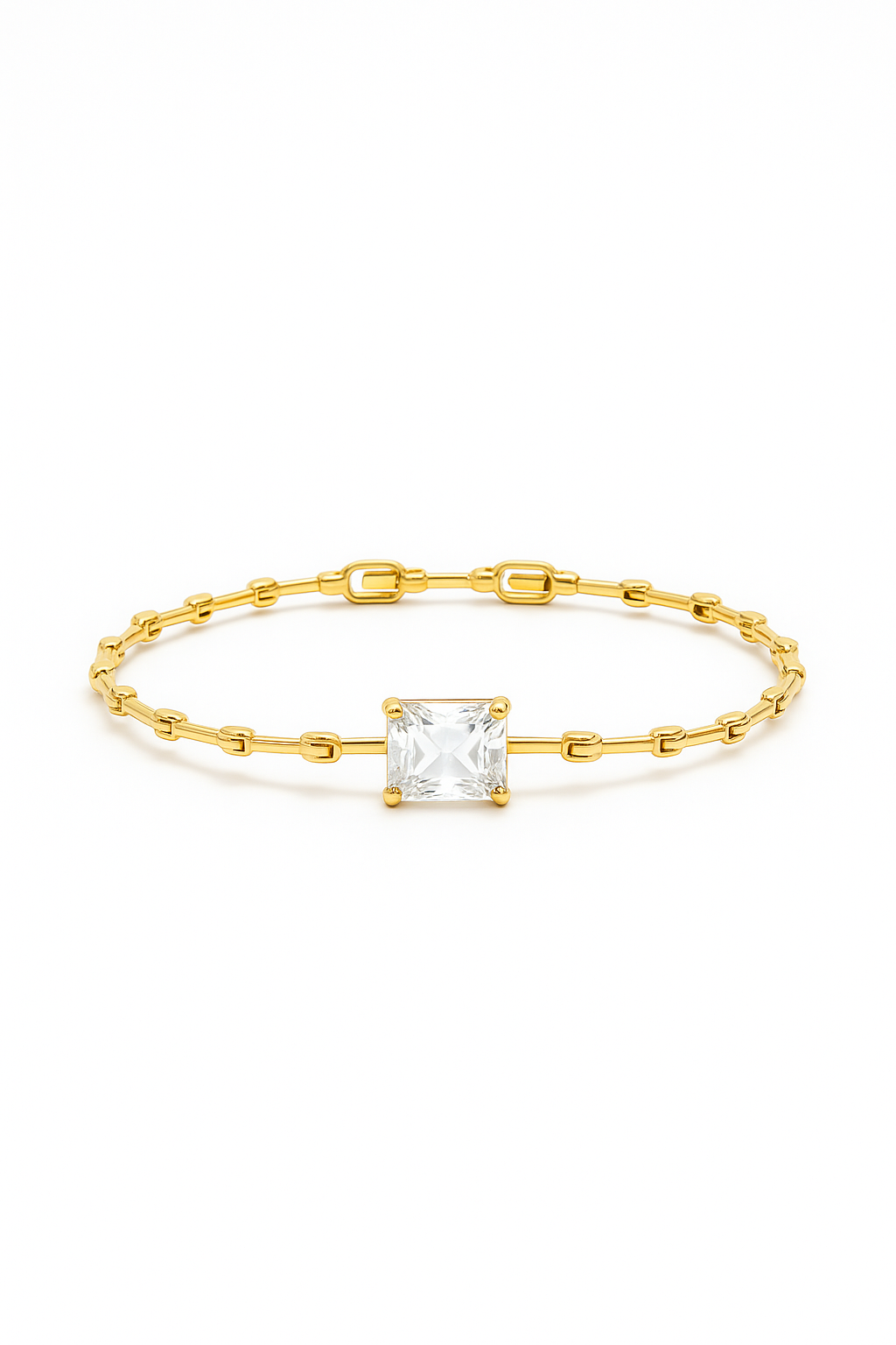 Kare Taşlı Bileklik