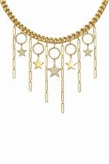 Starfall Altın Kaplama Kolye