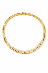 Icon Weave Altın Kaplama Kolye