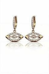 Lumina Eye Drop Taş Detaylı Göz Küpe