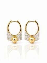 Rbow Rhea Taş Detaylı Küpe