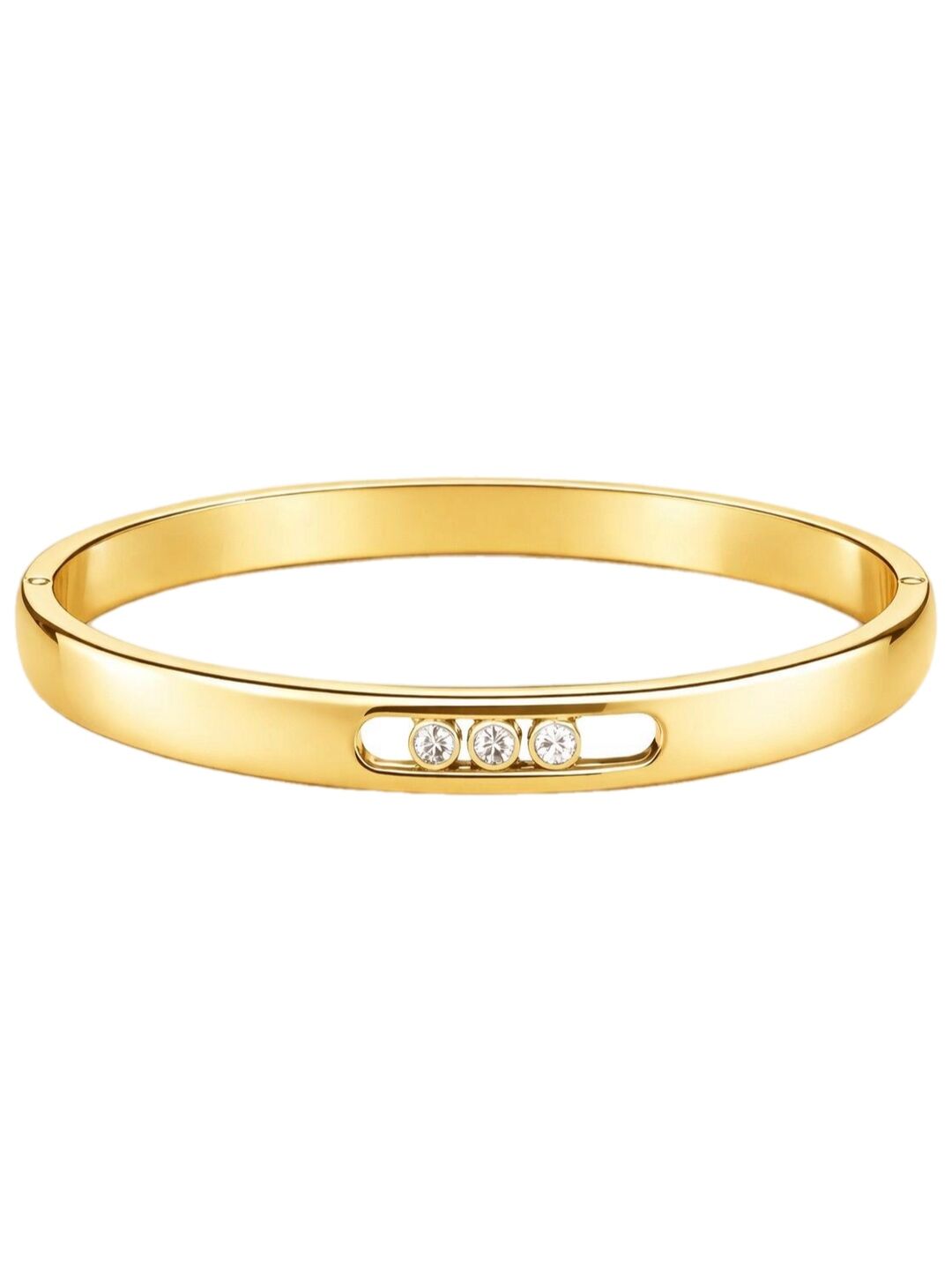 Mesi Line Gold Kelepçe Bileklik Gold