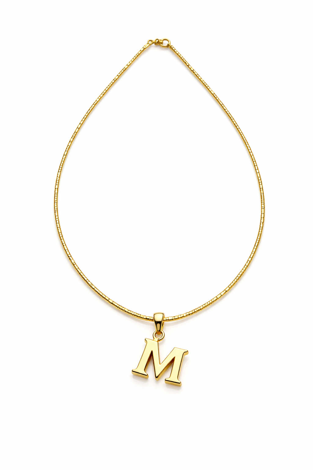 Flexa Initial Choker Tasma Harf Kolye M
