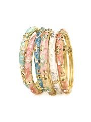 Flora Glow Bangle Kelepçe Bileklik