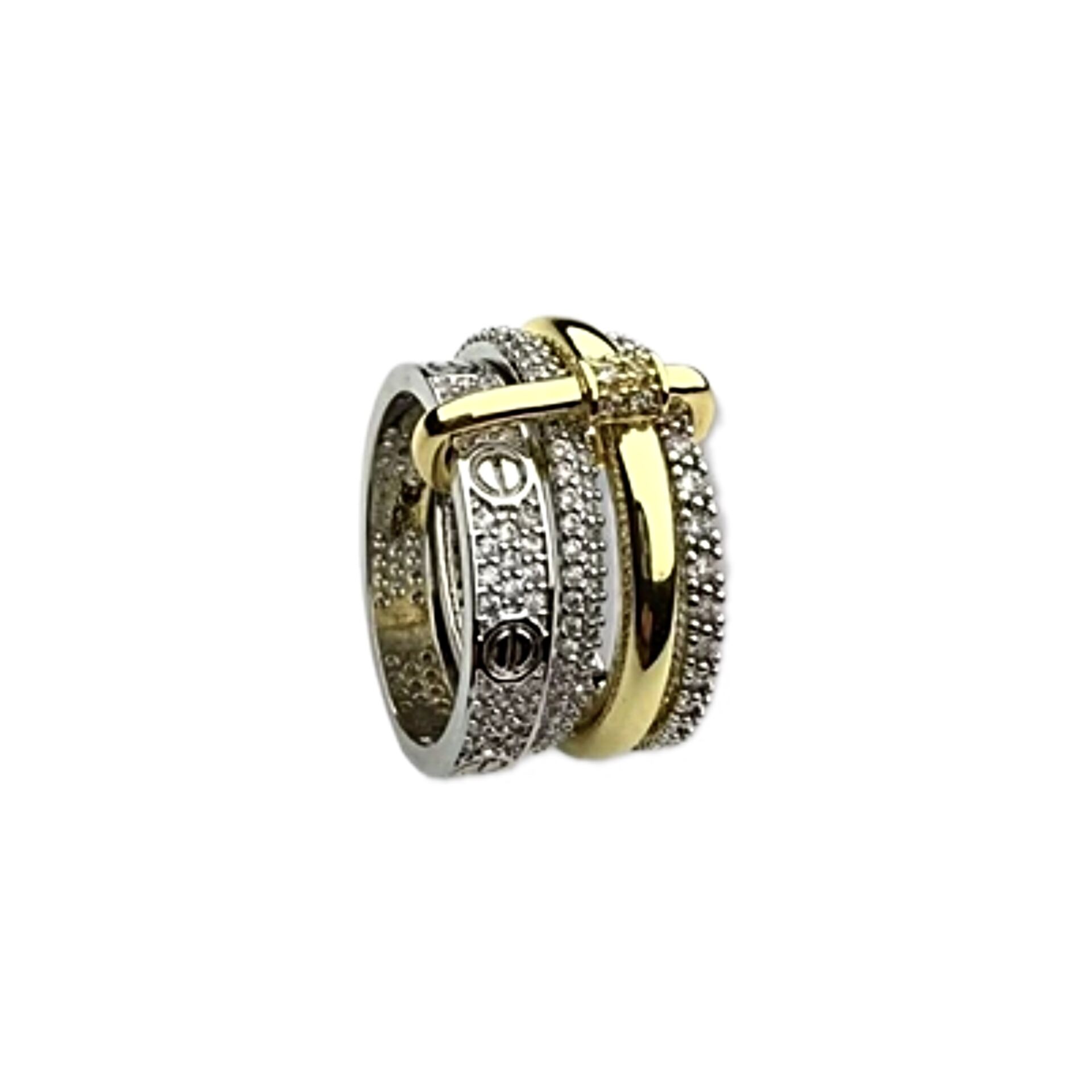 Klipsli Çoklu Yüzük