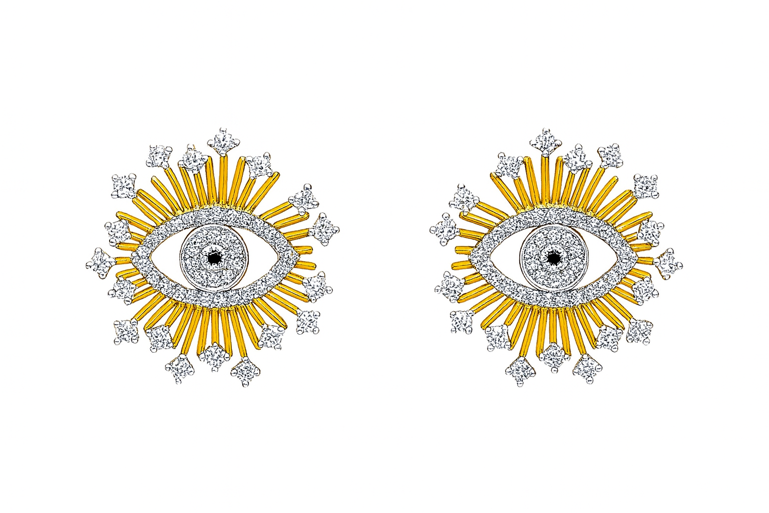 Evil Eye Luxe Küpe