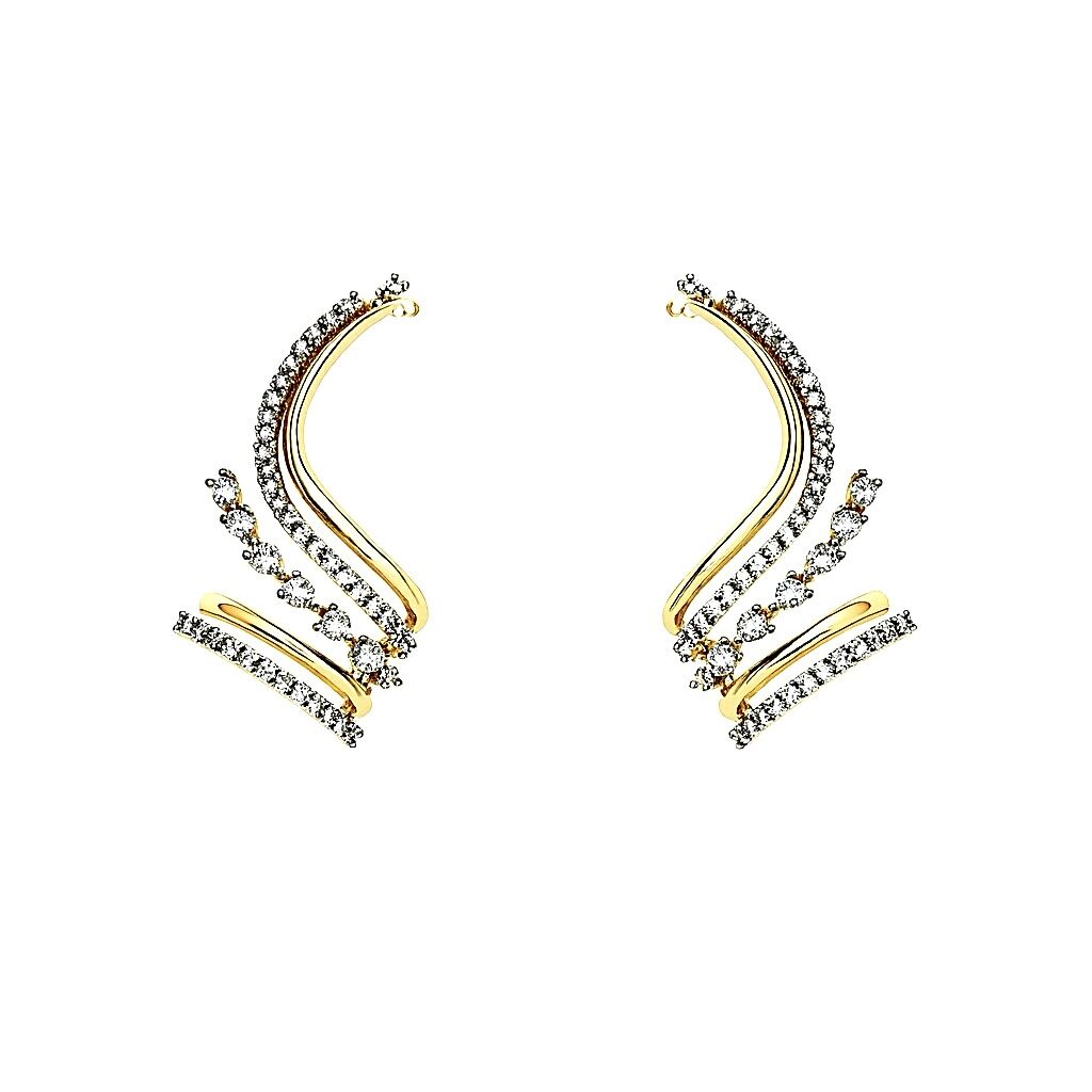 Seraphine Taşlı Küpe