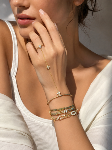 Camille Yonca Kelepçe Bileklikli Şahmeran