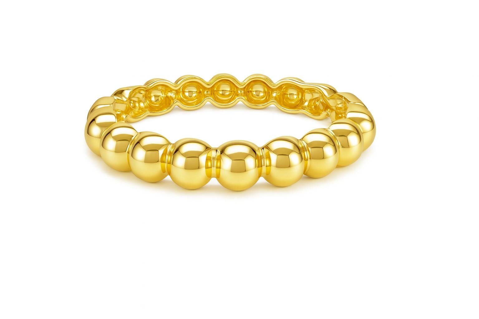 Golden Pearl Kelepçe Bileklik