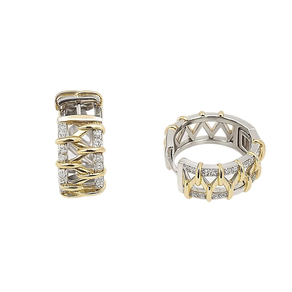 Cage Luxe Halka Küpe