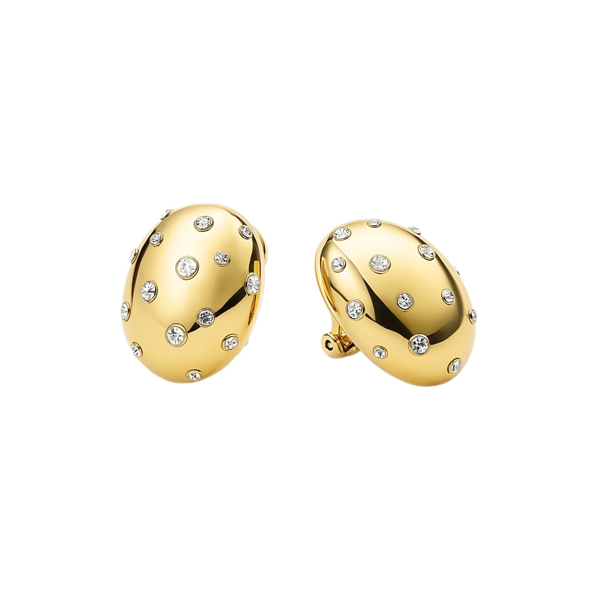 Golden Dots Küpe Gold