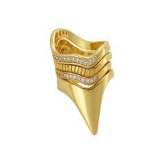 Rbow 4'lü Stacking Yüzük Gold