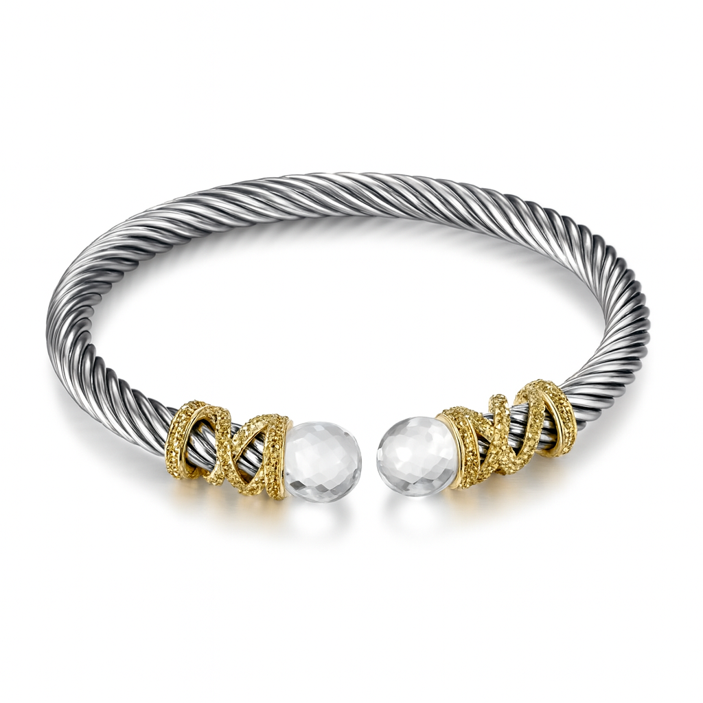 Crystal Twist Bangle Bileklik