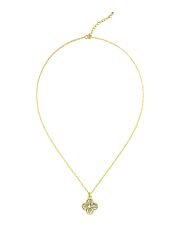 Küçük Tek Yonca Kolye