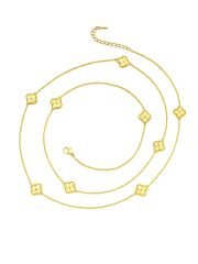 Uzun Küçük Yonca Kolye