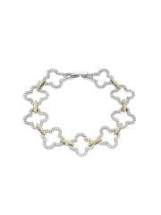 Duo Taşlı Yonca Bileklik