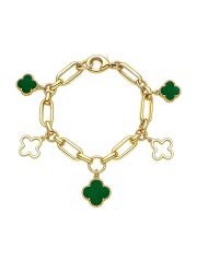 Çoklu Büyük Yonca Bileklik